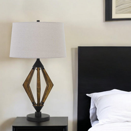 Diamond in the Rough Table Lamp