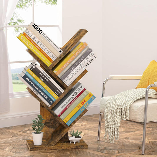 4 Tier Tree Bookshelf
