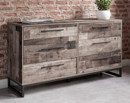 Industrial Butcher Block Style Dresser