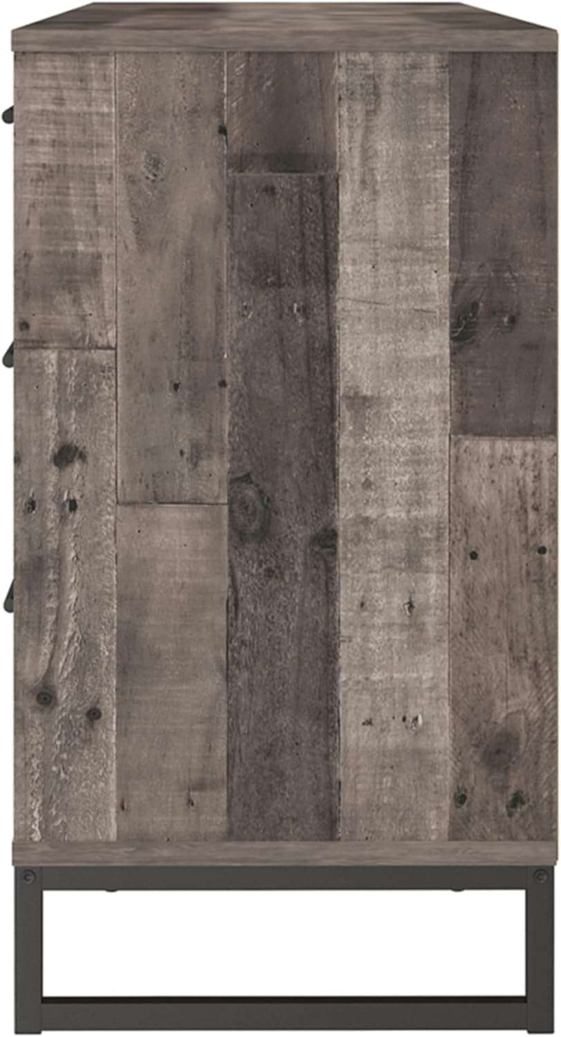 Industrial Butcher Block Style Dresser