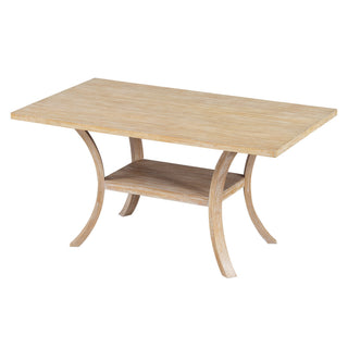 Charmed 6-Piece Wood Dining Table Set