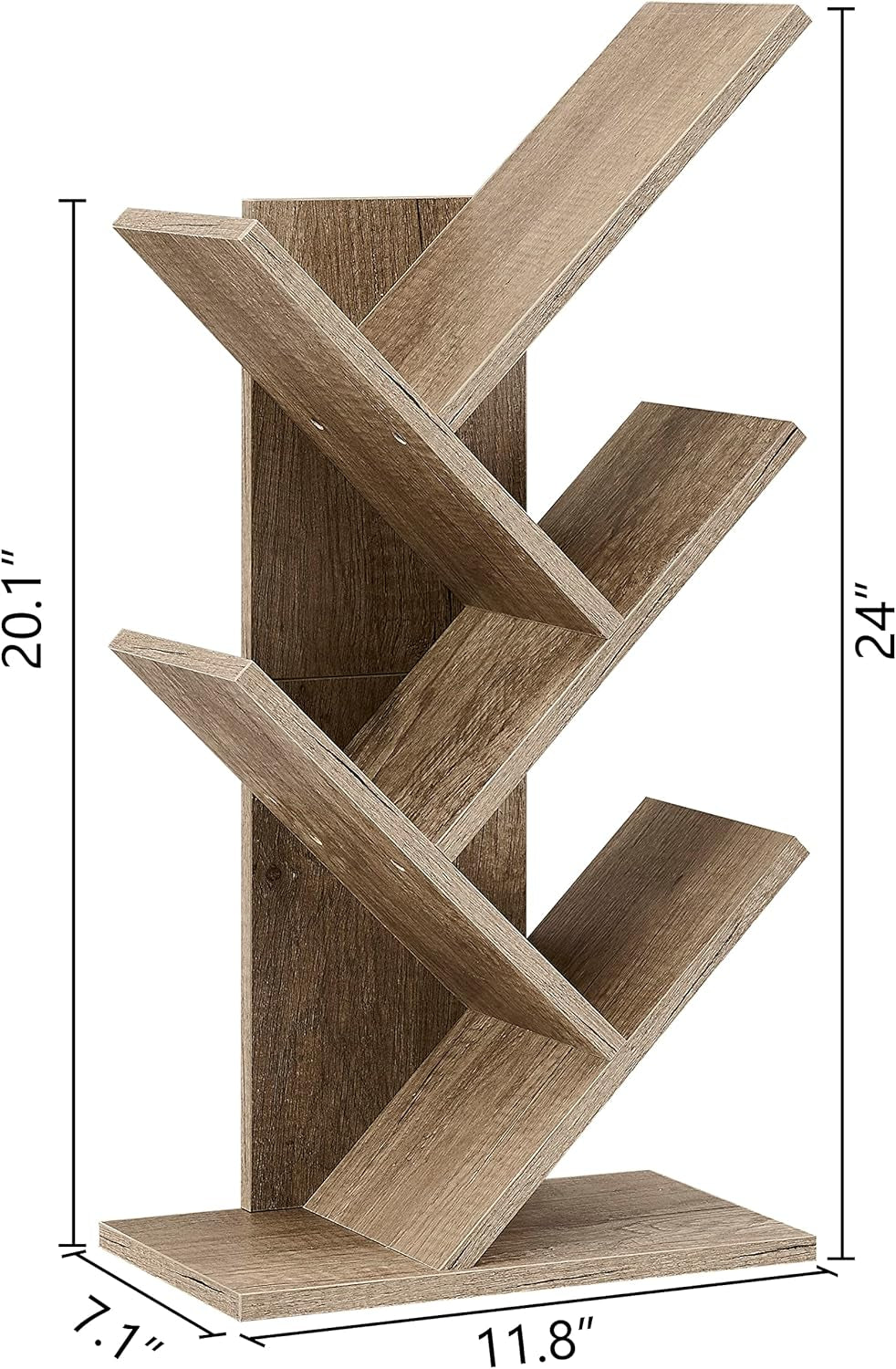 4 Tier Tree Bookshelf