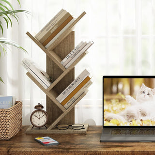 4 Tier Tree Bookshelf