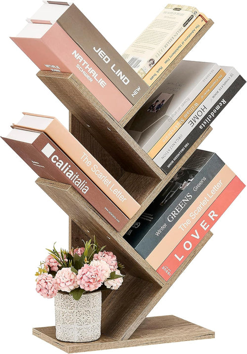 4 Tier Tree Bookshelf
