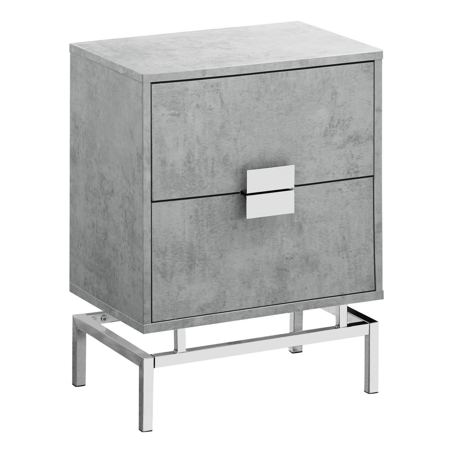 Chrome Metal Accent Table