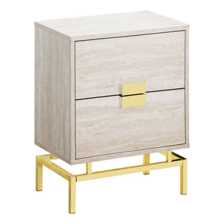 Chrome Metal Accent Table