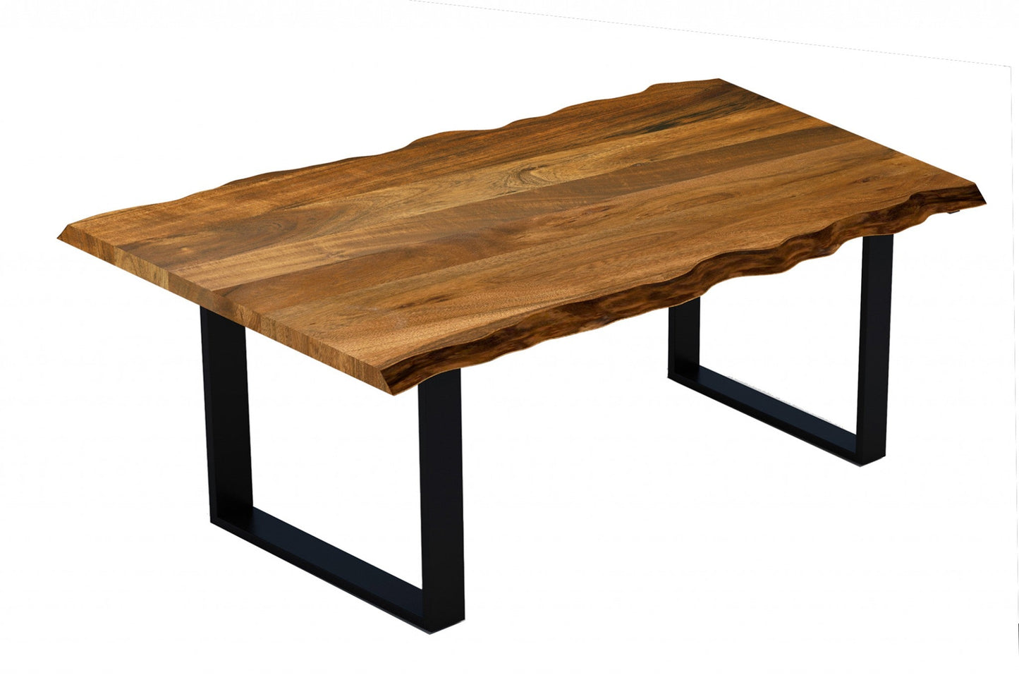 Live Edge Rustic Real Wood Dining Table