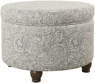 Miss Paisley Storage Ottoman