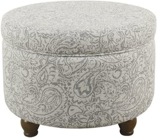 Miss Paisley Storage Ottoman