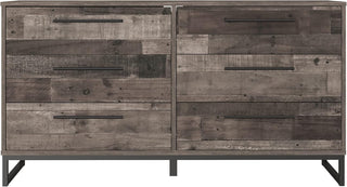 Industrial Butcher Block Style Dresser