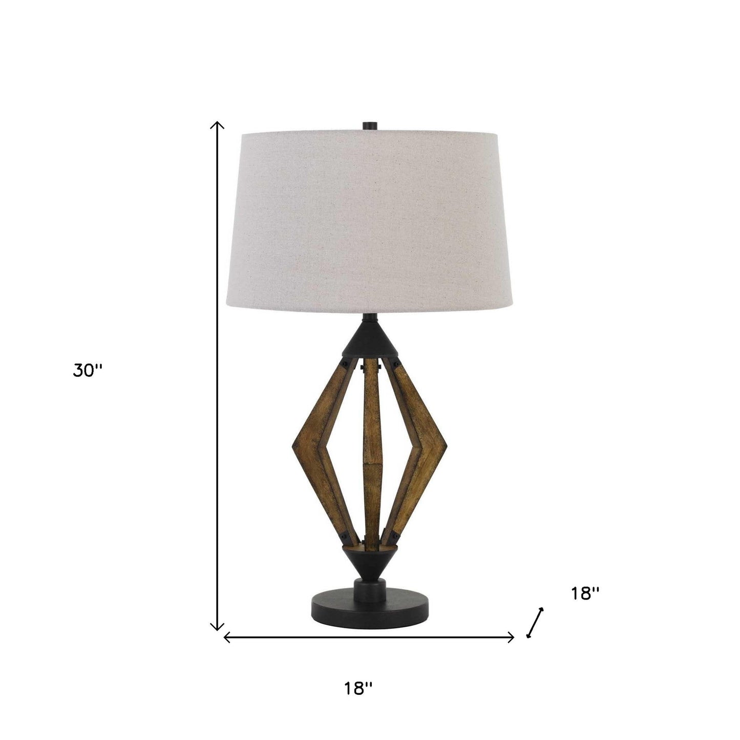 Diamond in the Rough Table Lamp