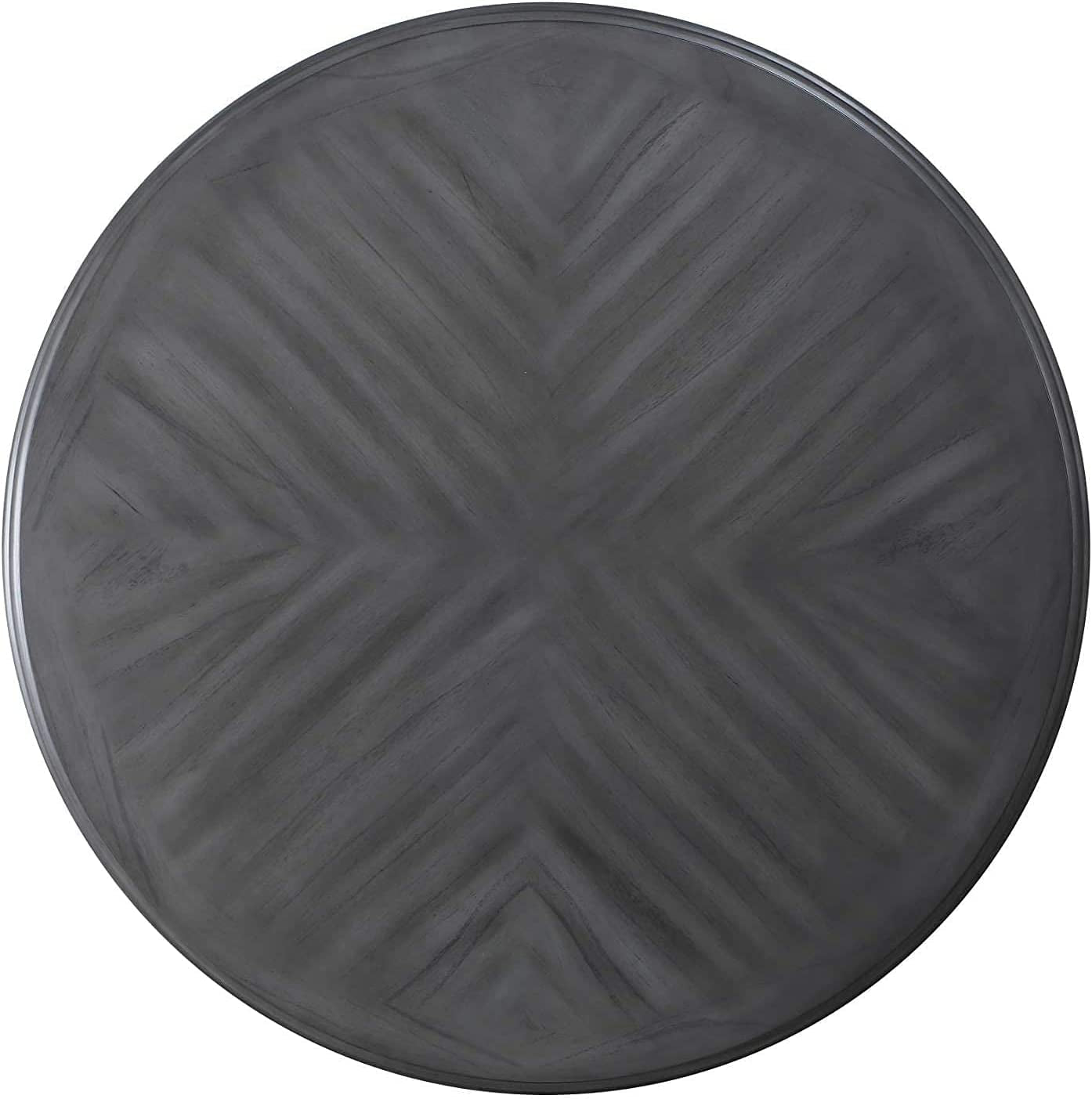 Gray 5-Piece Round Dining Set