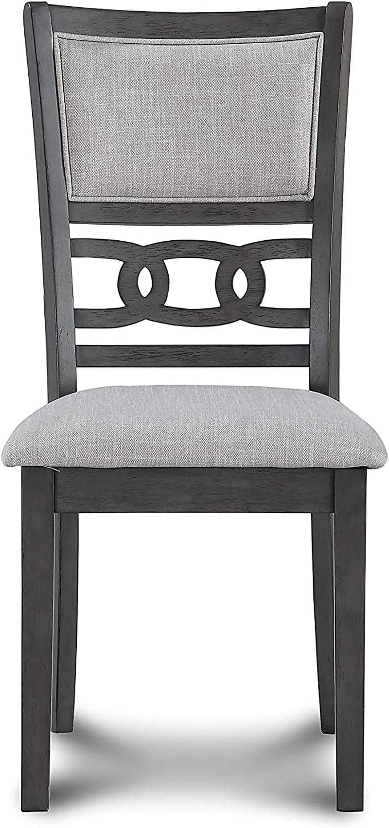 Gray 5-Piece Round Dining Set