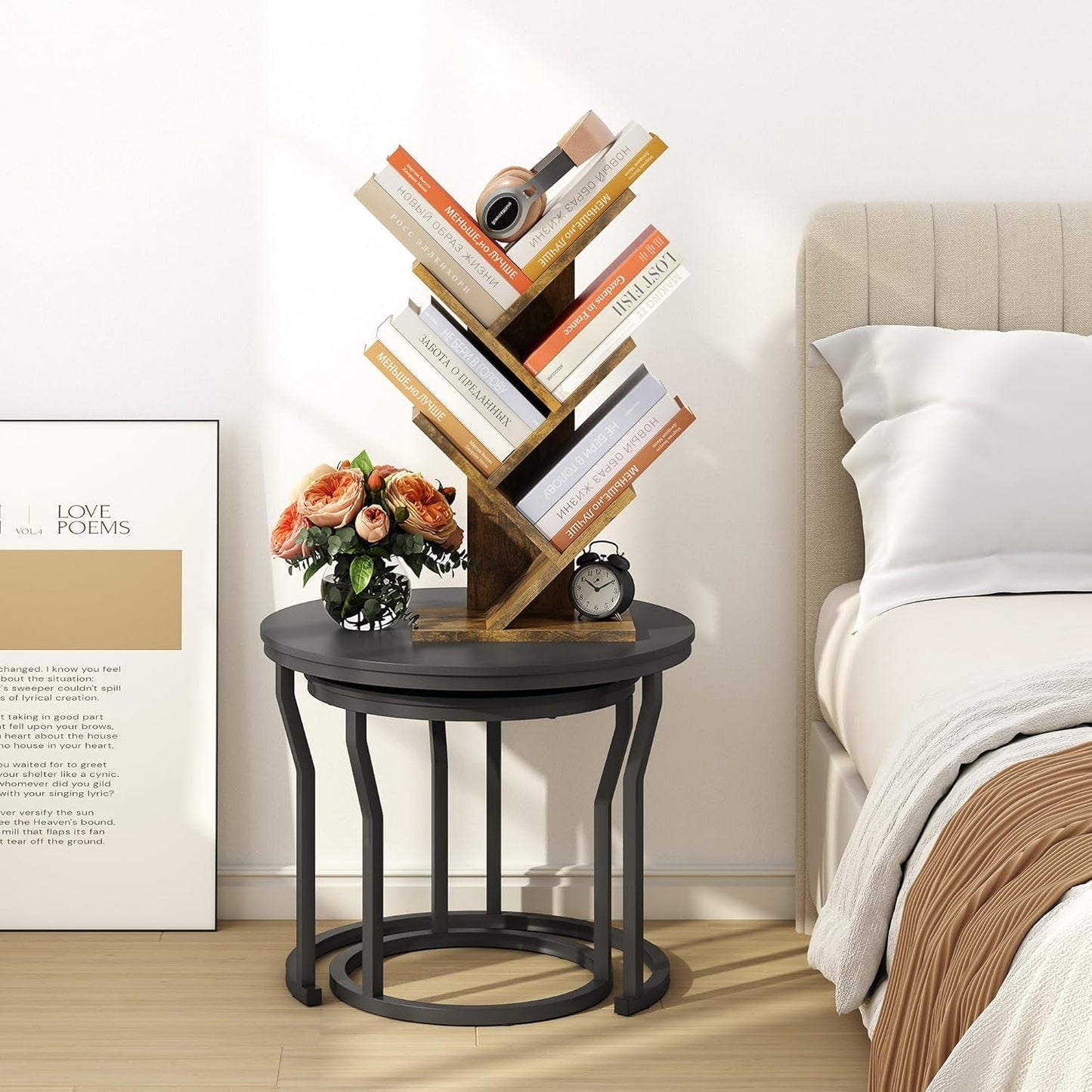 4 Tier Tree Bookshelf
