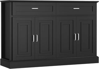 Black Farmhouse Buffet Cabinet