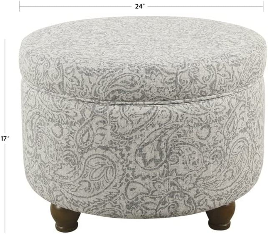 Miss Paisley Storage Ottoman