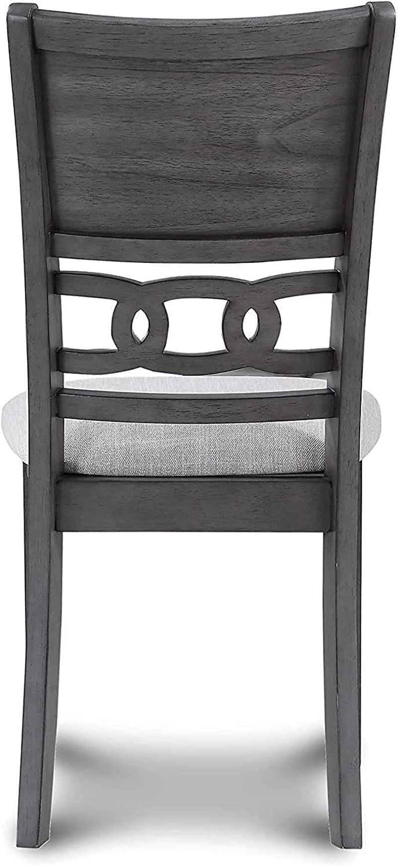 Gray 5-Piece Round Dining Set