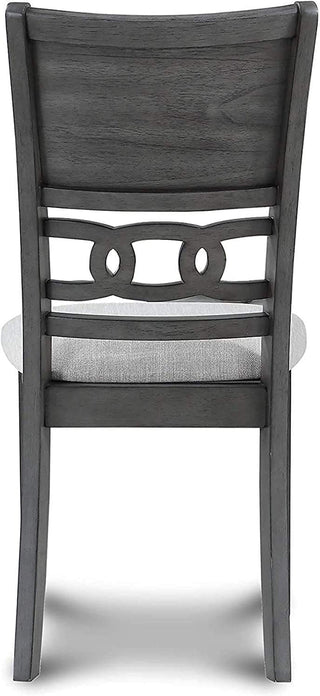 Gray 5-Piece Round Dining Set