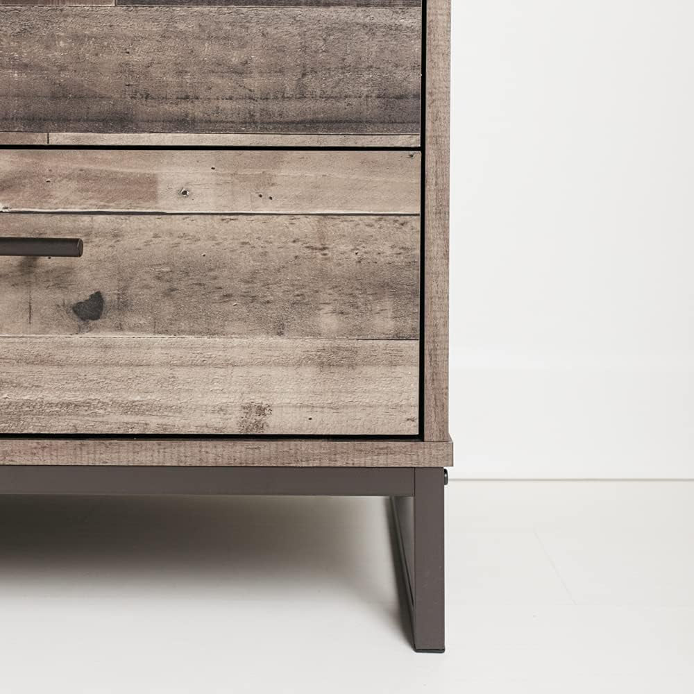 Industrial Butcher Block Style Dresser