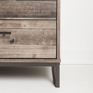 Industrial Butcher Block Style Dresser