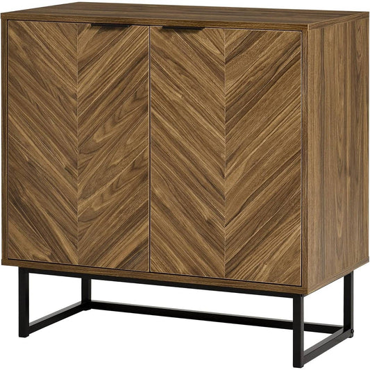 Modern Walnut Sideboard
