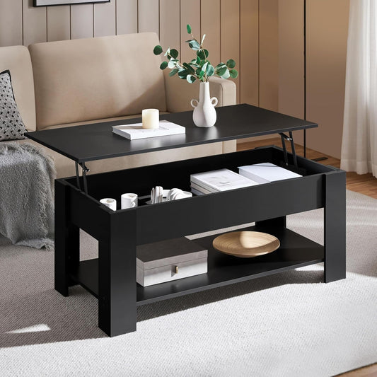 Black Lift Top Coffee Table