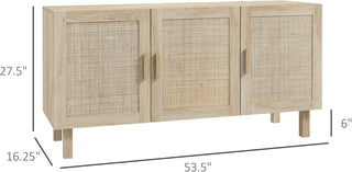Three Door Bohemian Buffet Cabinet