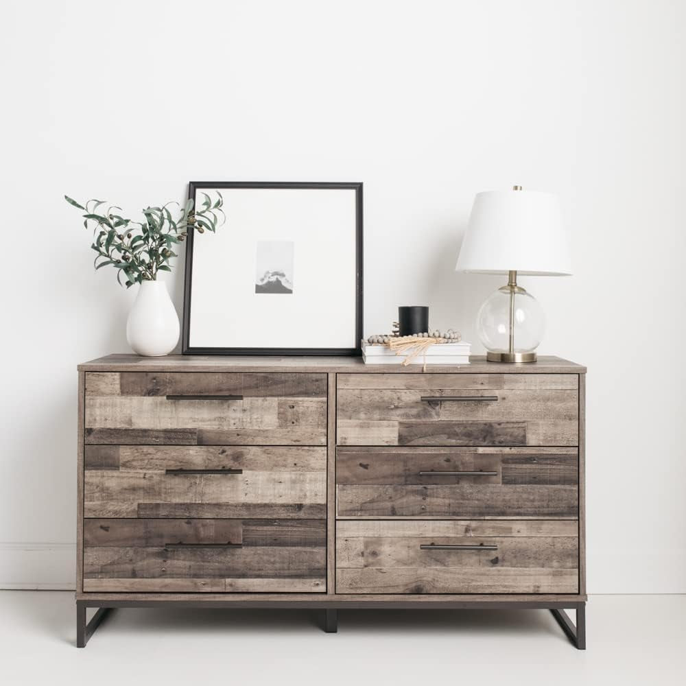Industrial Butcher Block Style Dresser