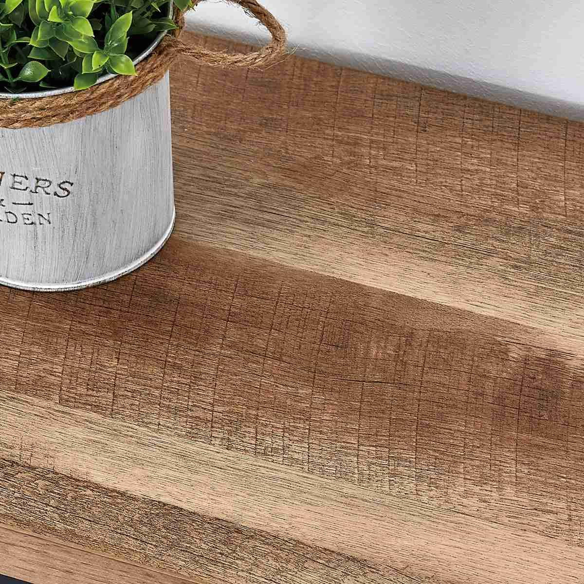 Industrial-Chic 6 Cube Bookcase