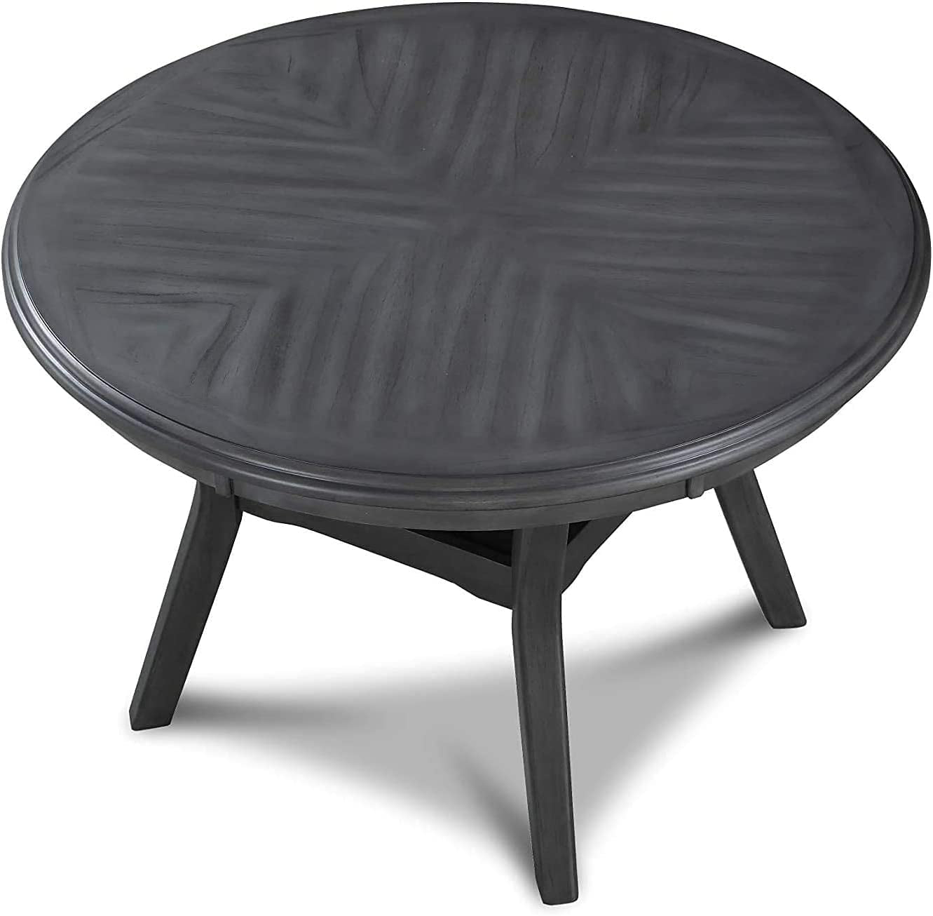 Gray 5-Piece Round Dining Set