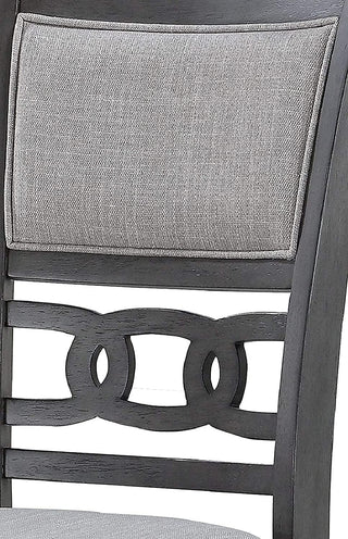 Gray 5-Piece Round Dining Set