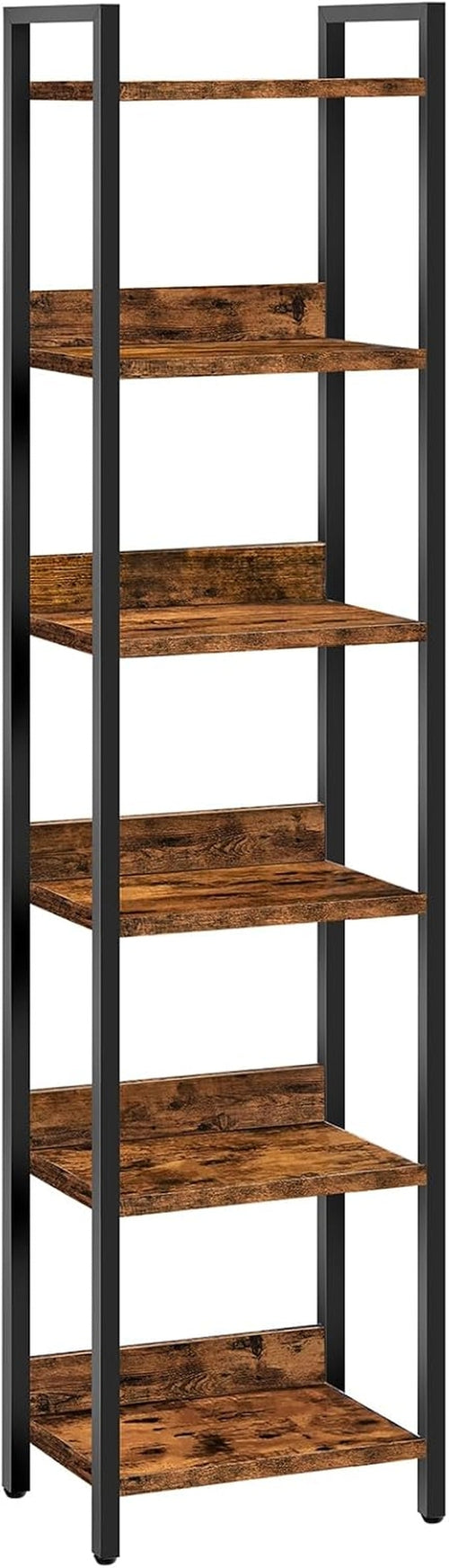 Sleek 6-Tier Bookcase
