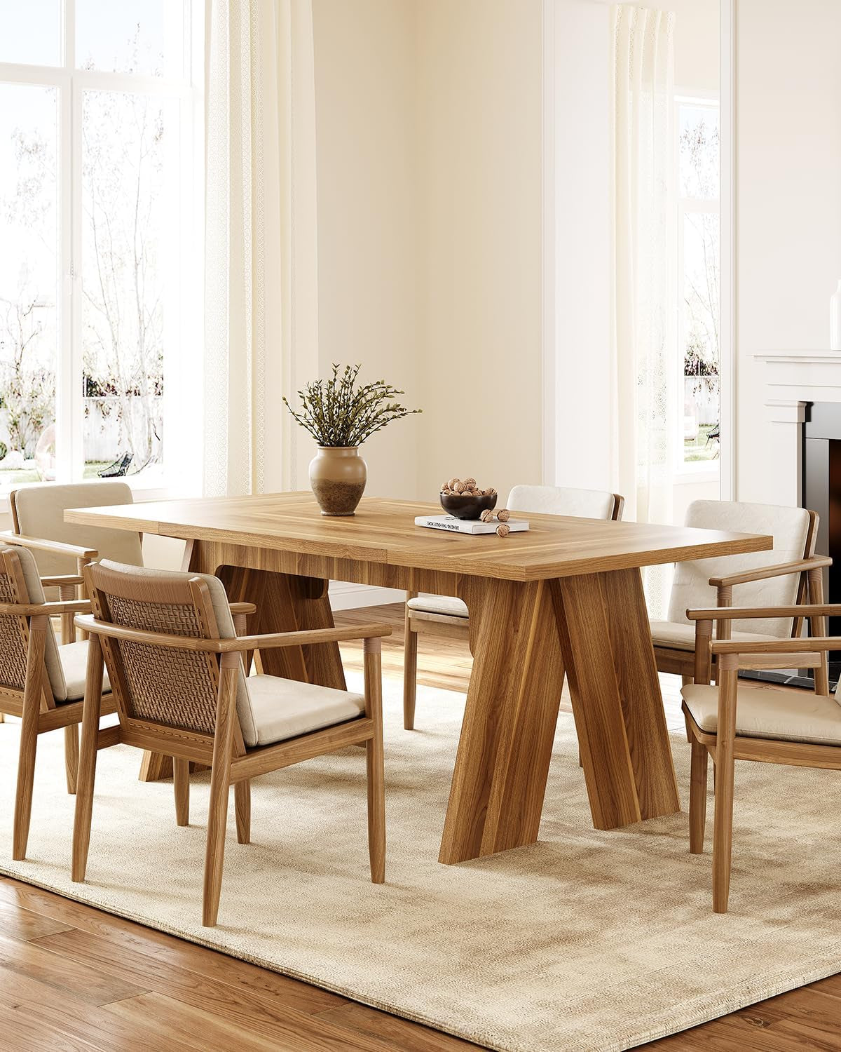 Modern V Dining Table